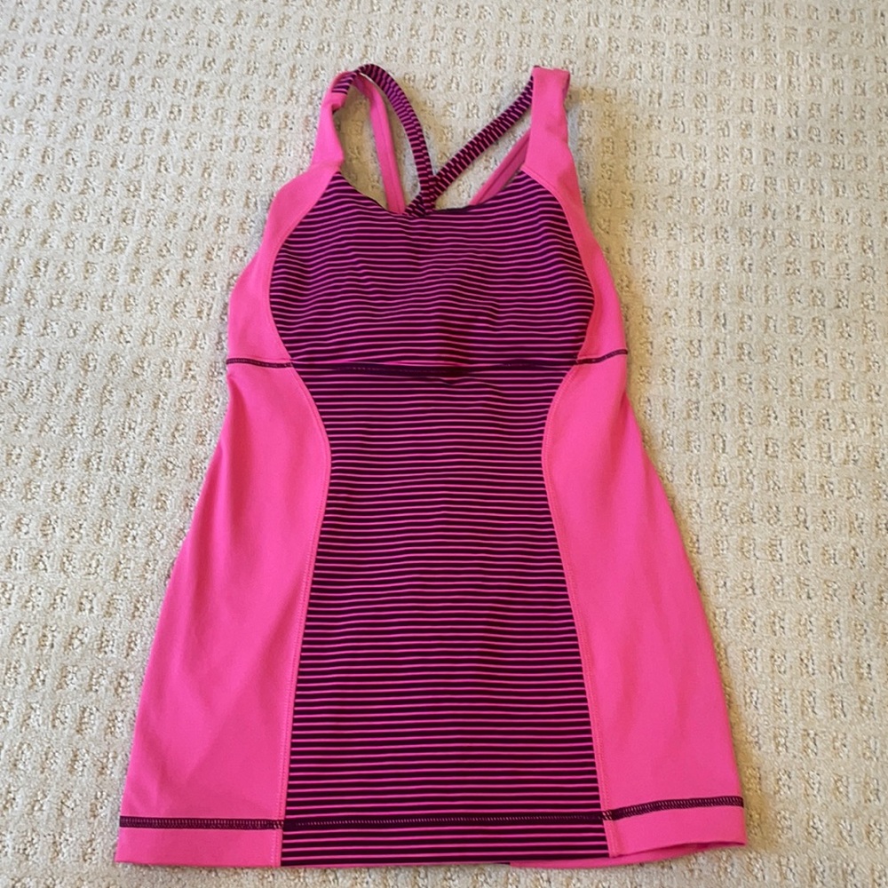 Lululemon Pink Tank Top